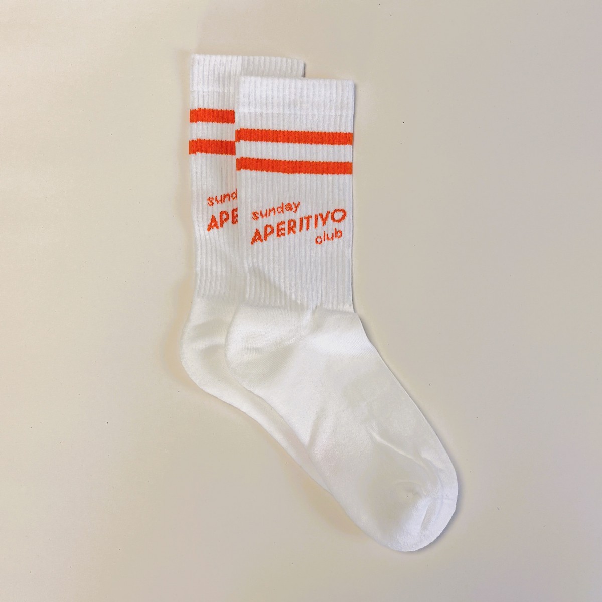 sunday aperitivo club socken - weiß - larrys fashion