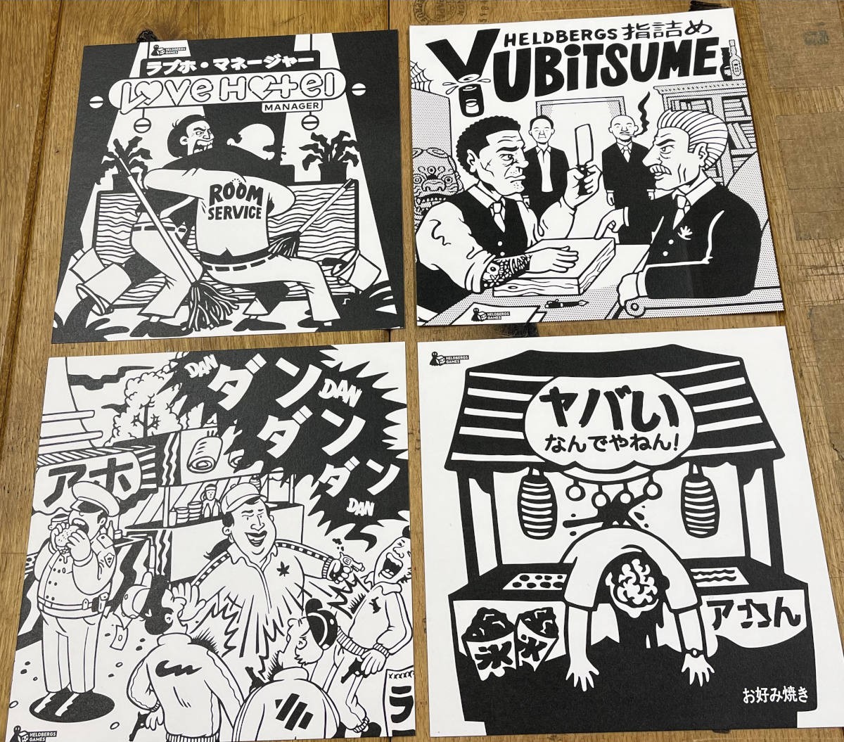 Flash Sheet Set "Ni" -  Heldbergs Games