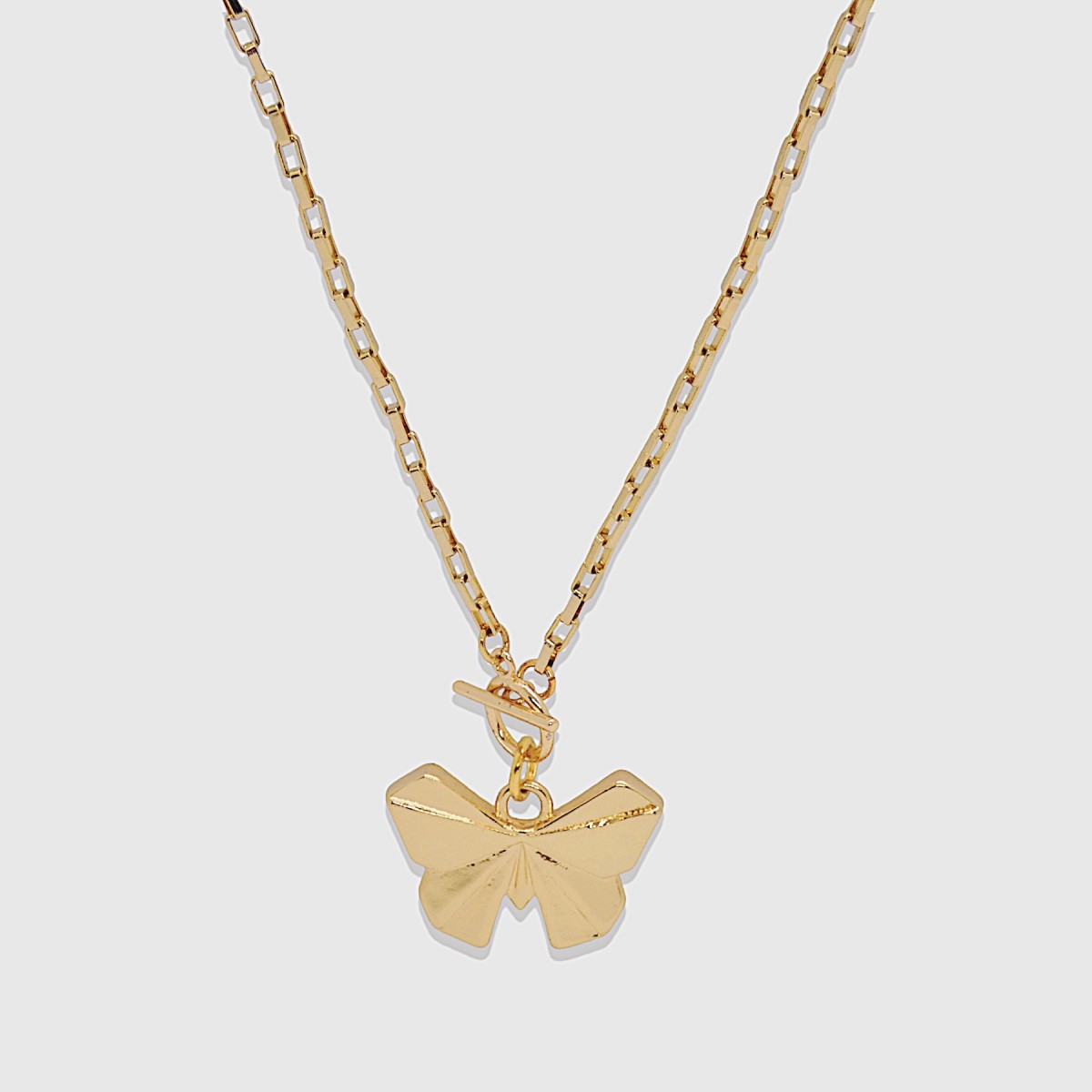 Valerie Chic - Origami 3D Schmetterling Vintage Kette 