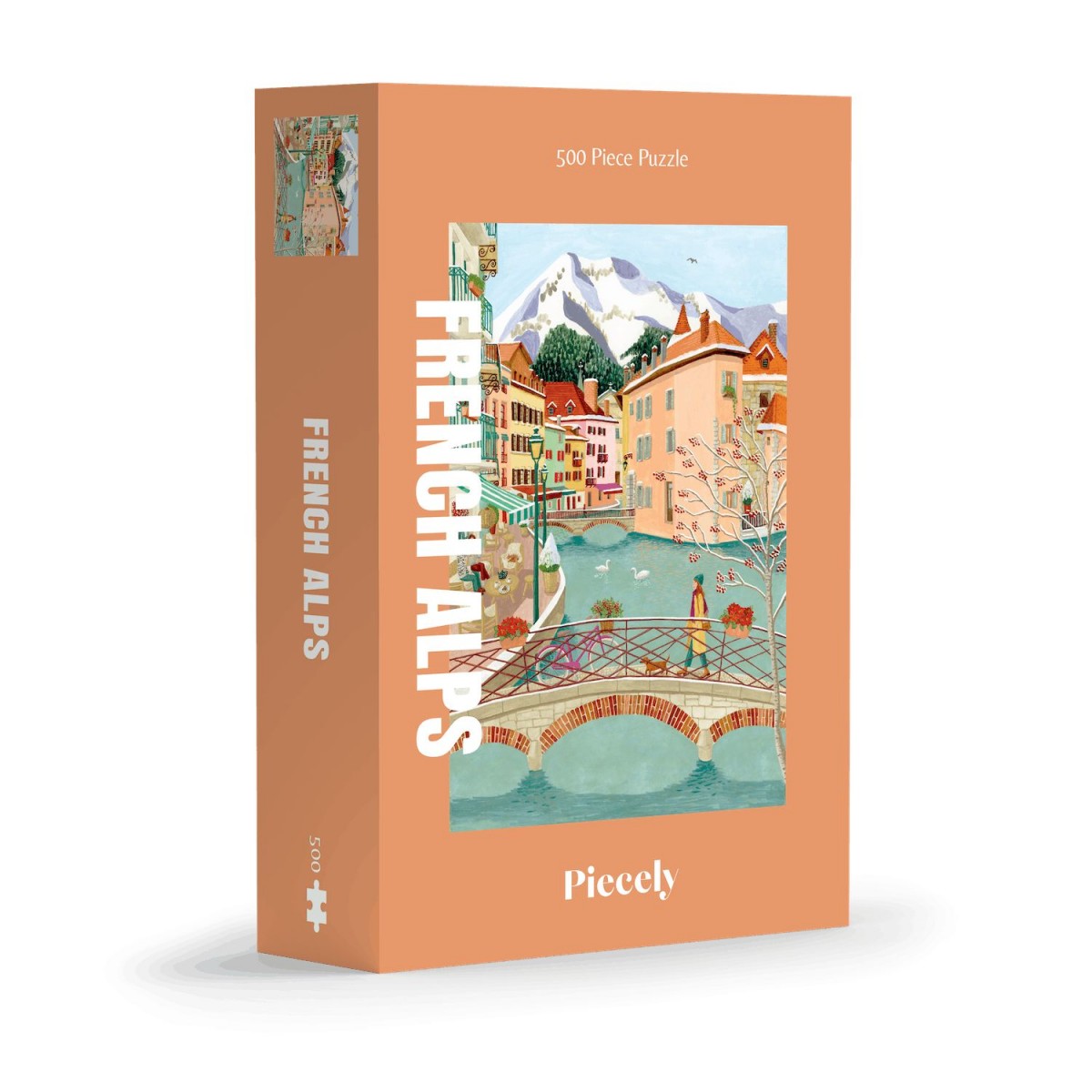 Piecely French Alps Puzzle, 500 Teile