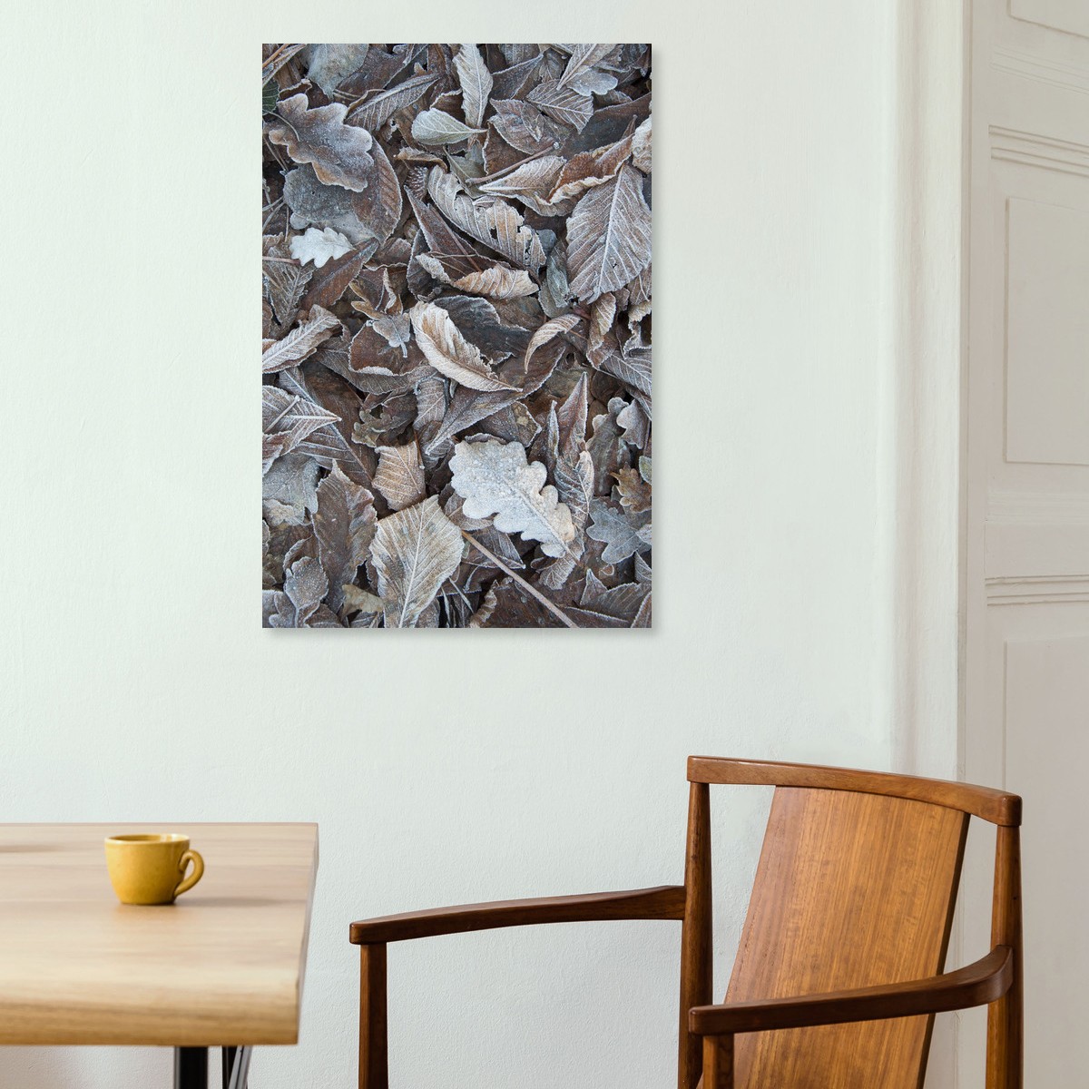 nahili ARTPRINT/POSTER "winter is Close" (DIN A1/A3 & 50x70cm) Wald Blätter Winter