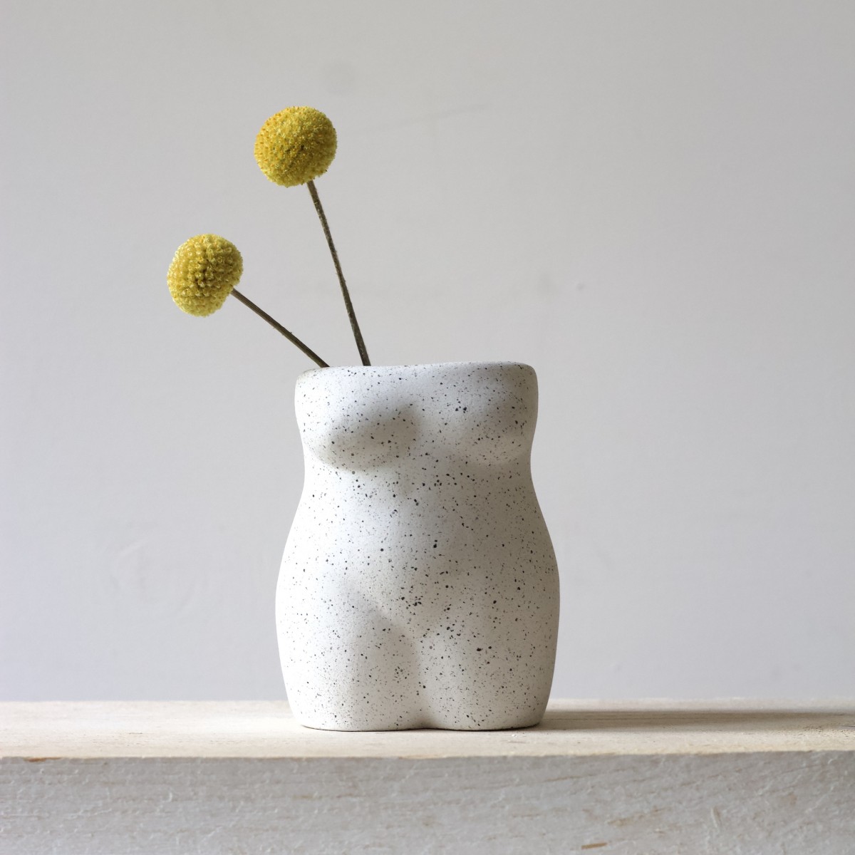 Frauenkörper Vase ''gesprenkelt'' von namou