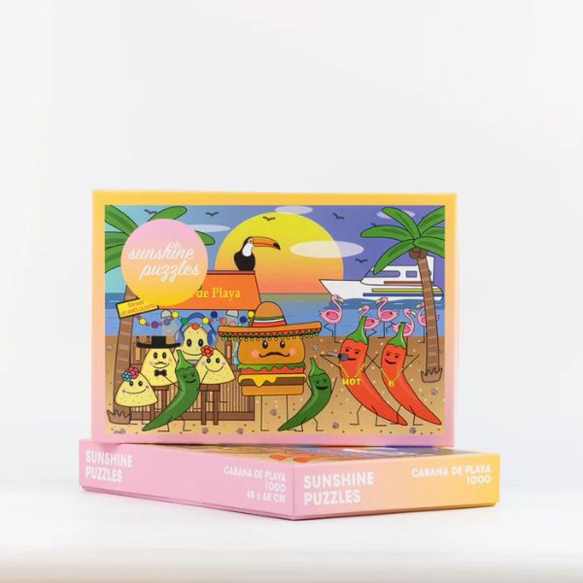 SUNSHINE PUZZLES CABANA DE PLAYA, 1000 TEILE PUZZLE