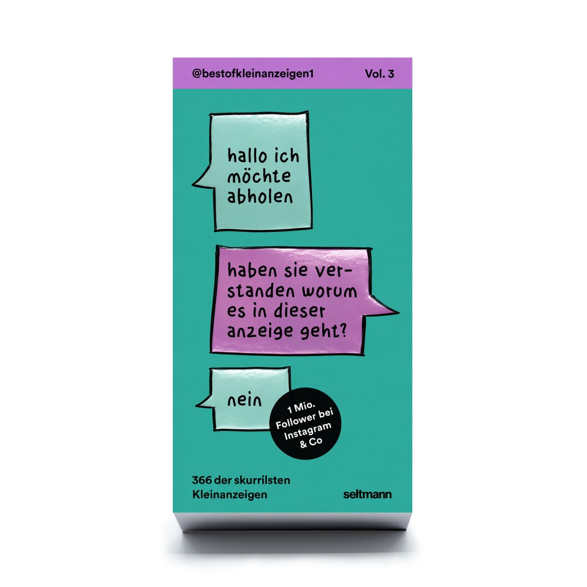 Best-of Kleinanzeigen Volume 3
Tagesabreißkalender