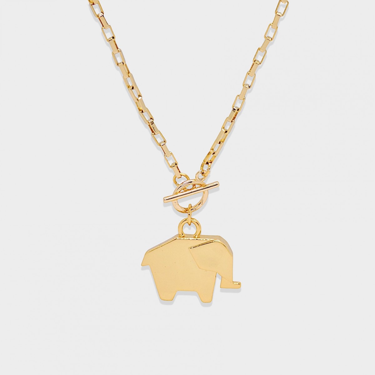 Valerie Chic - Origami 3D Elefant Vintage Kette