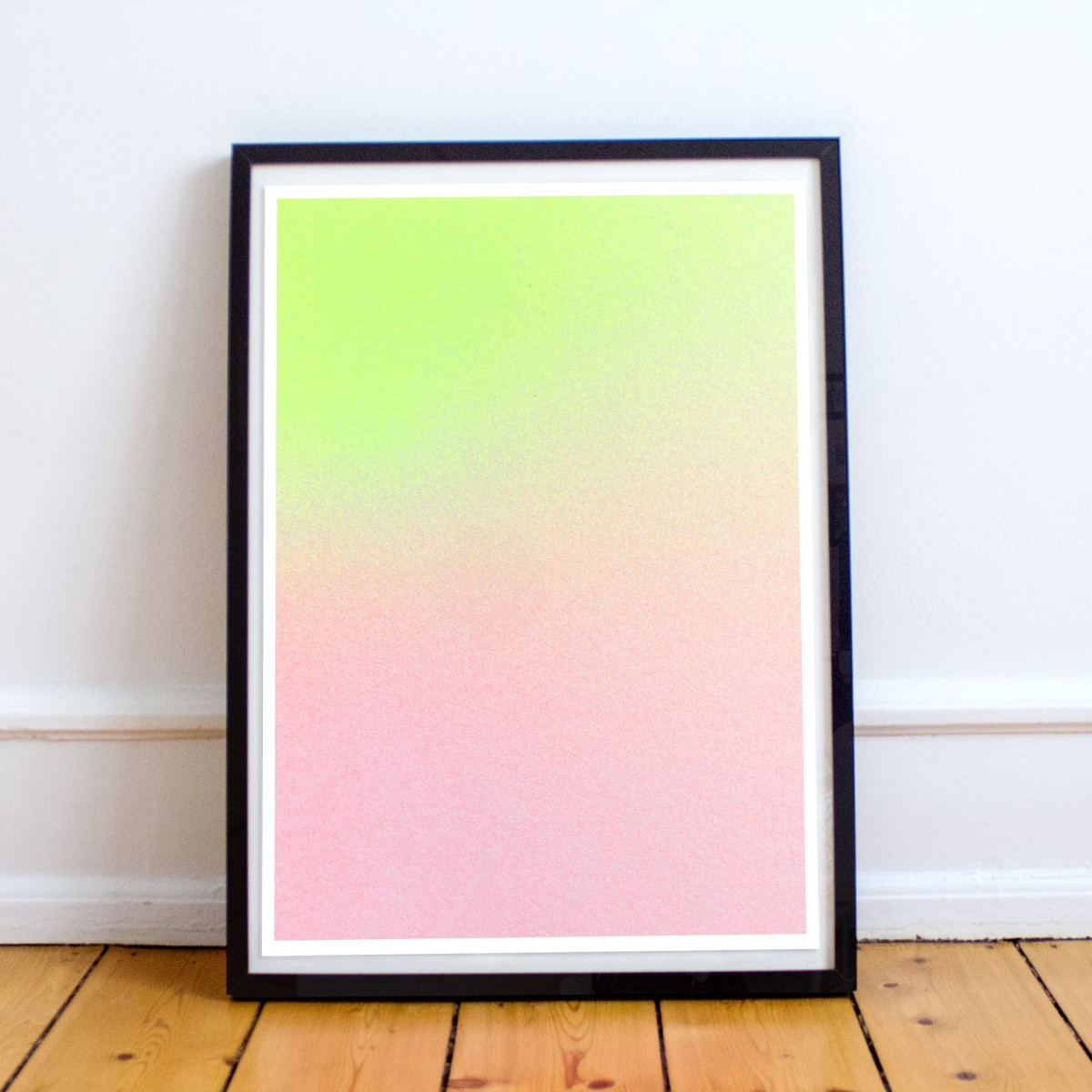 Risographie Poster – Artprint Feeling Yellow – HERR & FRAU RIO