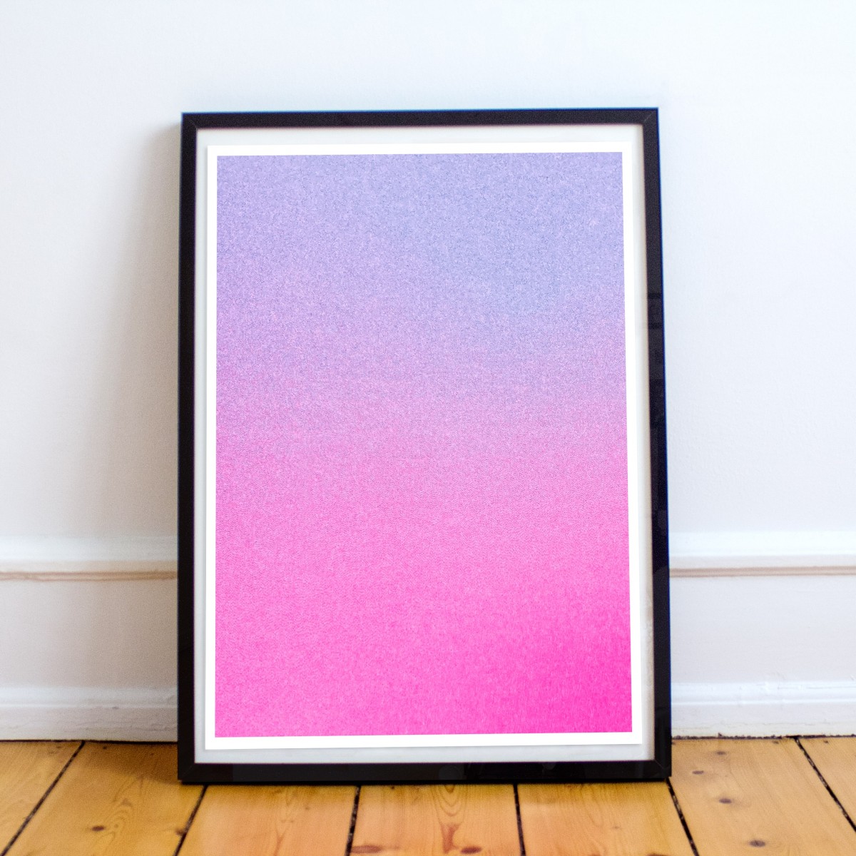 Risographie Poster – Artprint Feeling Blue – HERR & FRAU RIO