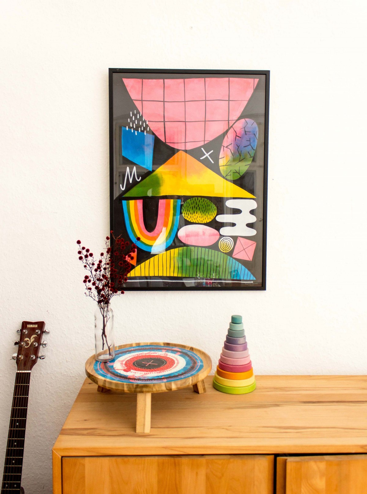 Martin Krusche - Poster »Abstrakt Nr.1« 50x70cm