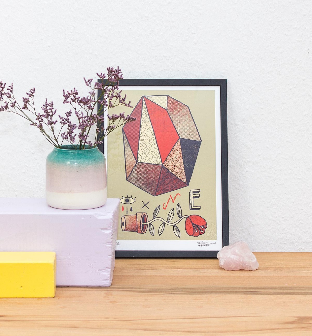 Martin Krusche - Fineartprint »Abstrakt« DIN A4