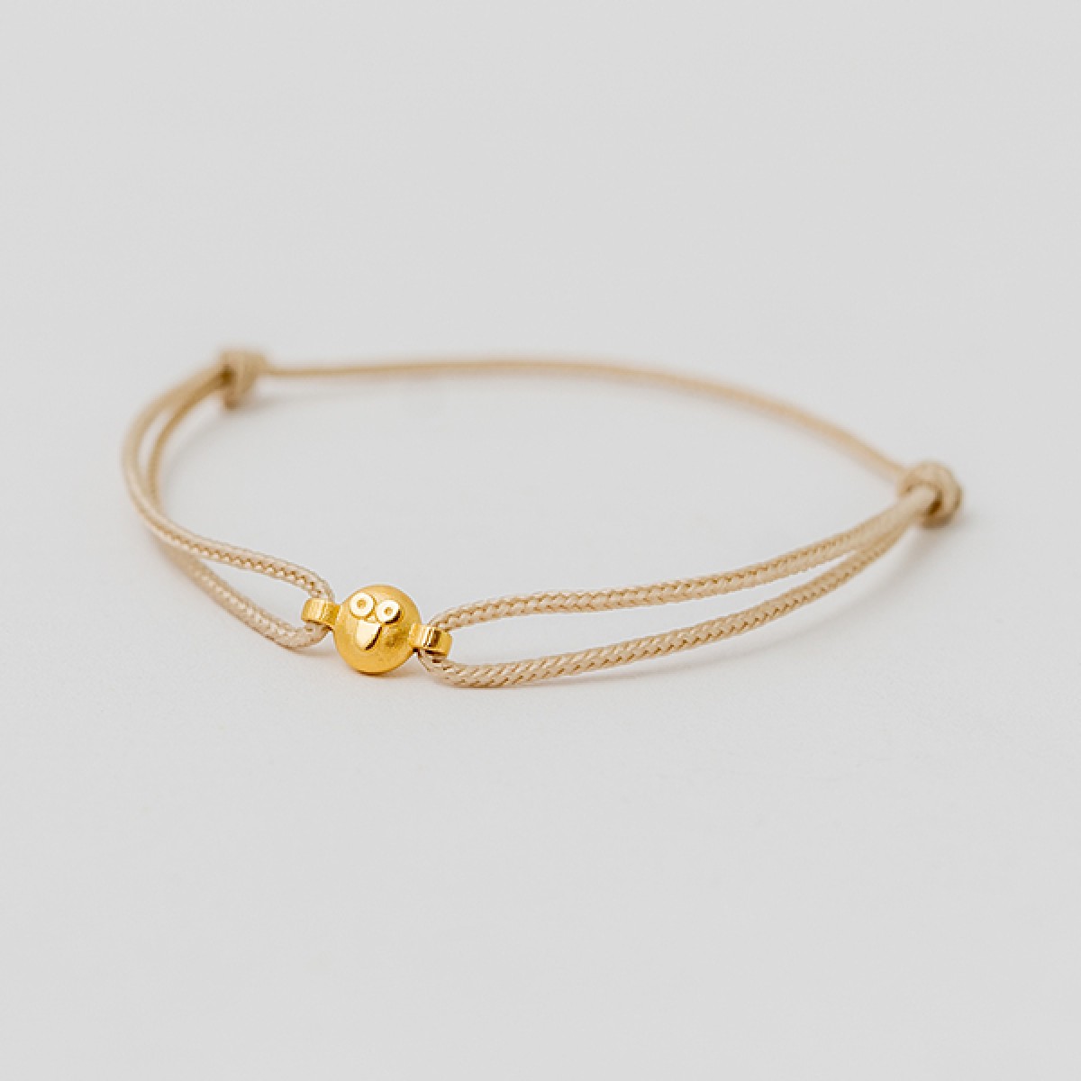 related by objects - vibe bracelet - wanna play? - 925 Sterlingsilber - 18k goldplattiert
