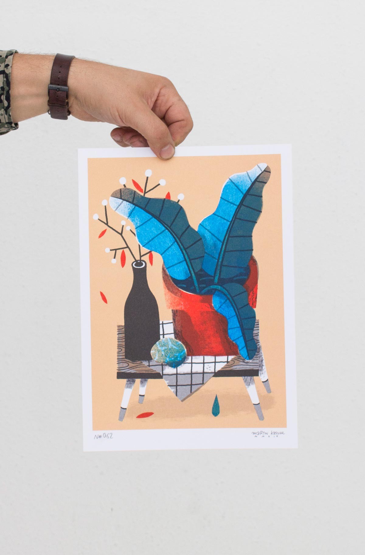 Martin Krusche – Artprint Stencil »Kommode« DIN A4