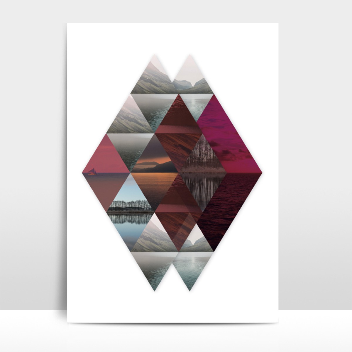 Amy & Kurt Berlin A3 Artprint "Horizonte"