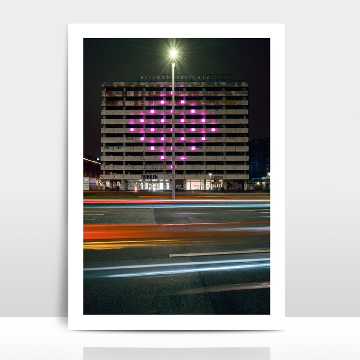 Amy & Kurt Berlin A3 Artprint "Allesandersplatz"