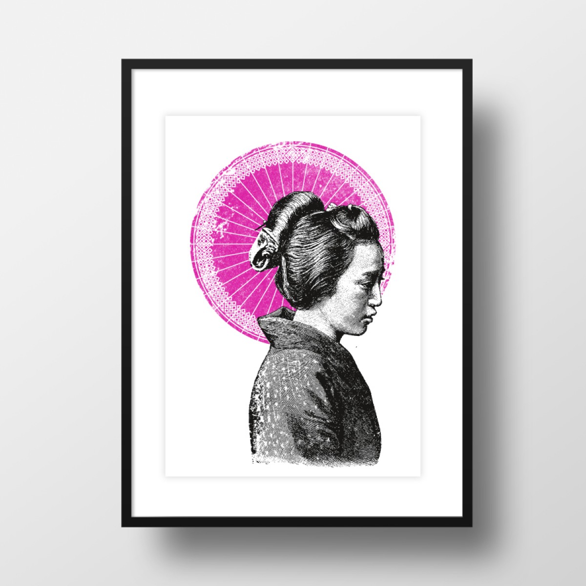 Amy & Kurt Berlin A4 Artprint "Geisha"