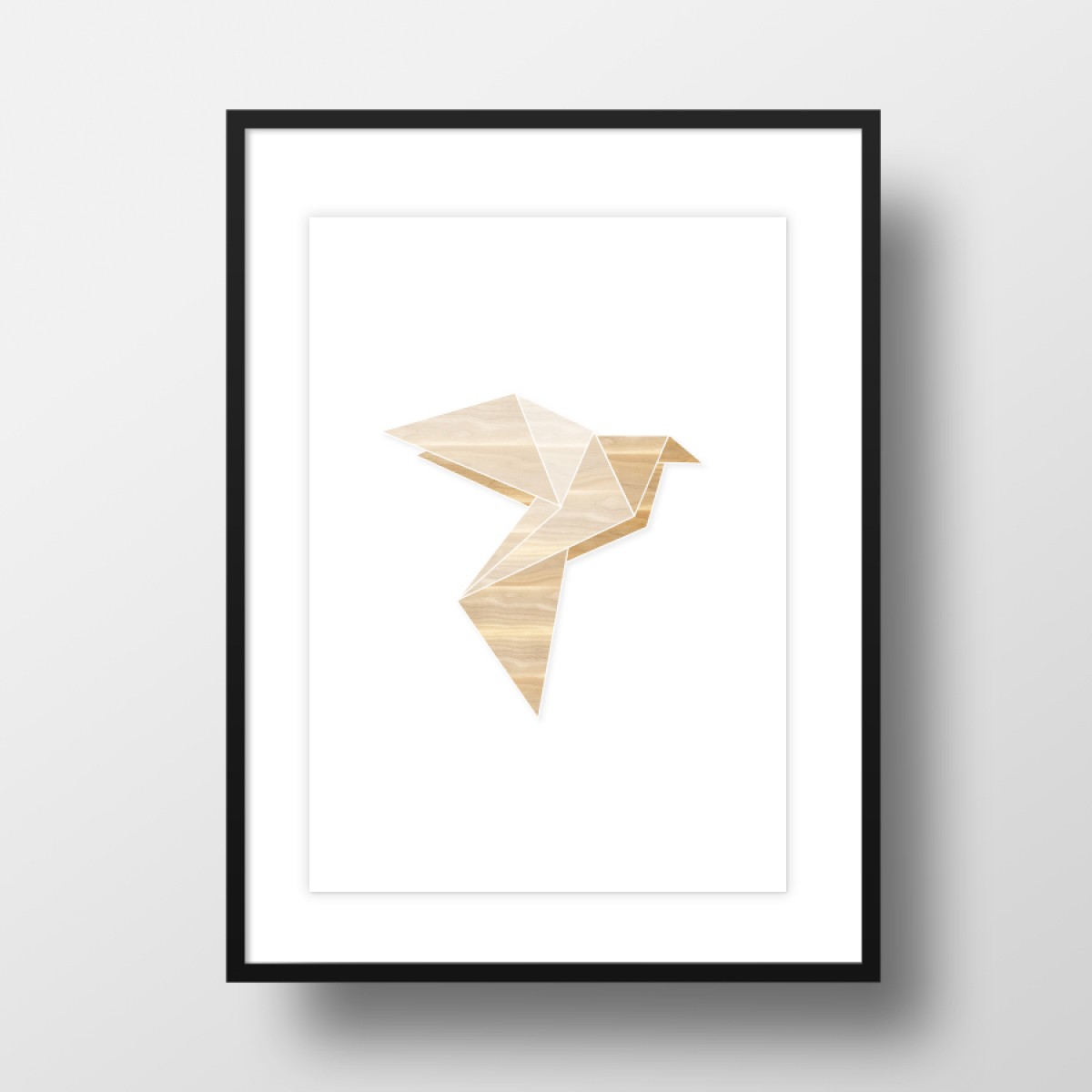 Amy & Kurt Berlin A4 Artprint "Origami Taube"