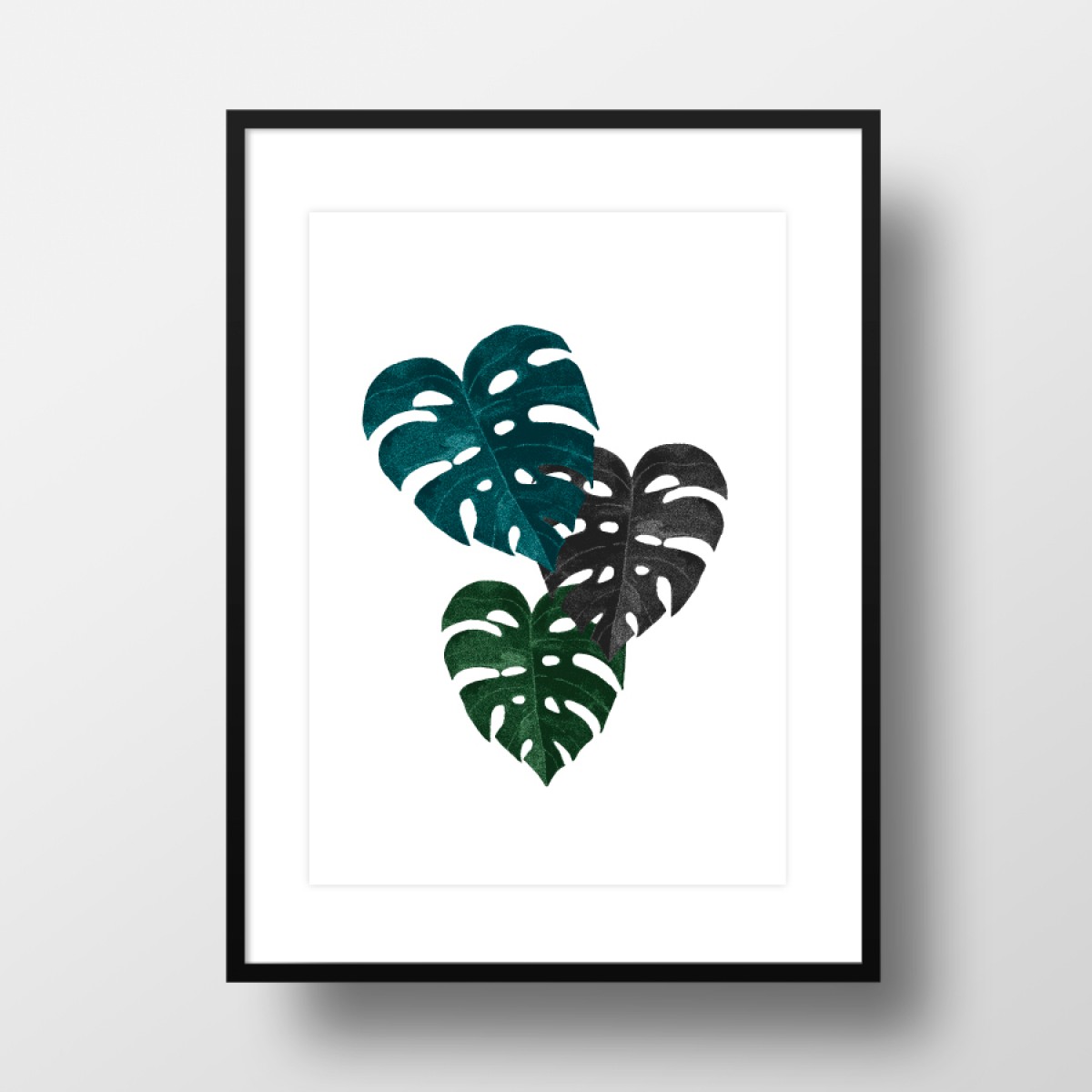 Amy & Kurt Berlin A4 Artprint "Monstera"