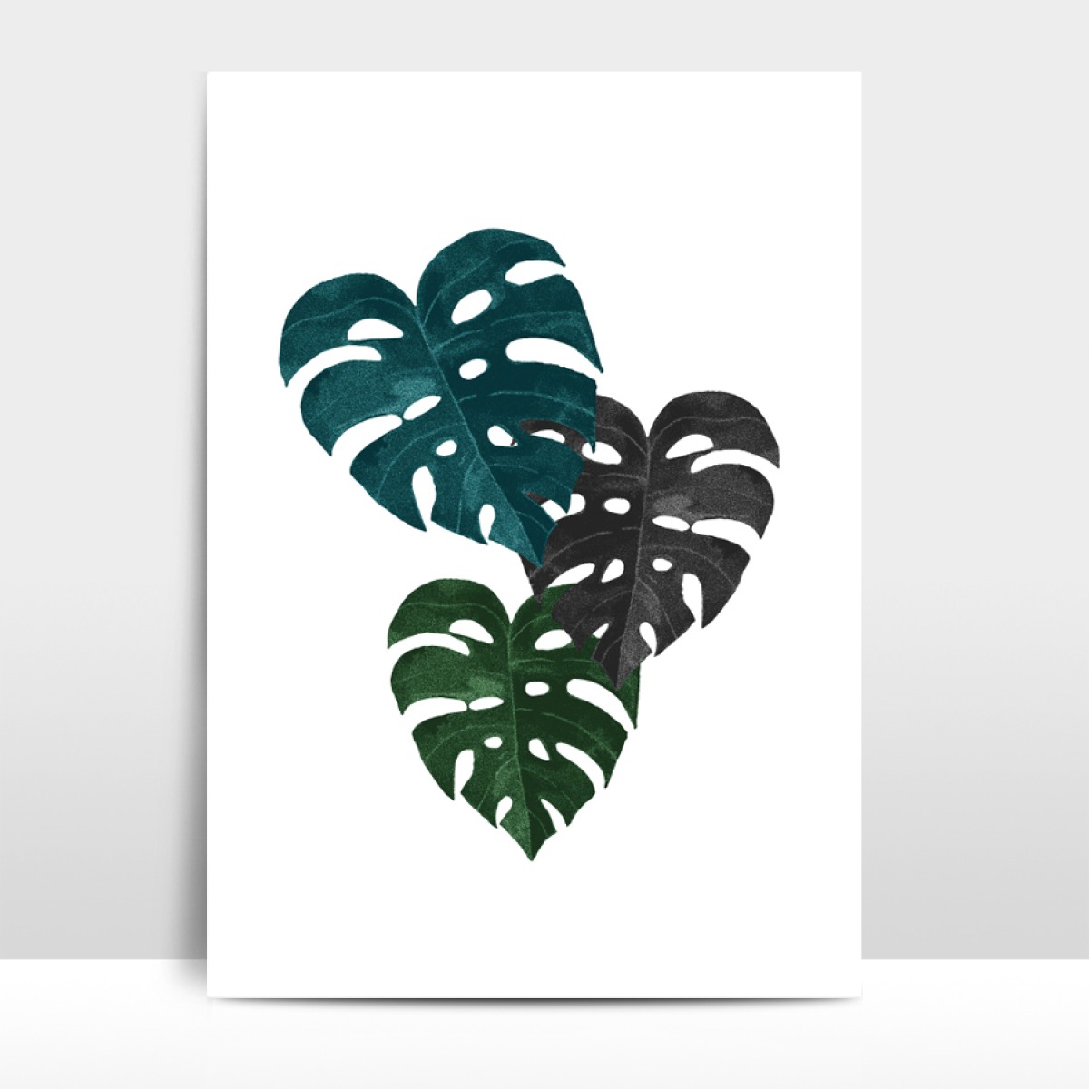 Amy & Kurt Berlin A3 Artprint "Monstera"
