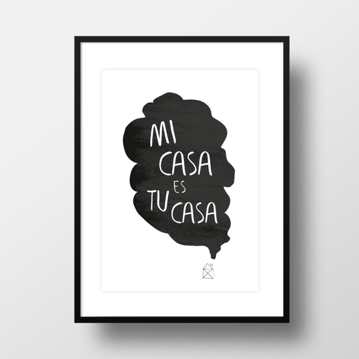 Amy & Kurt Berlin A4 Artprint "Mi casa"