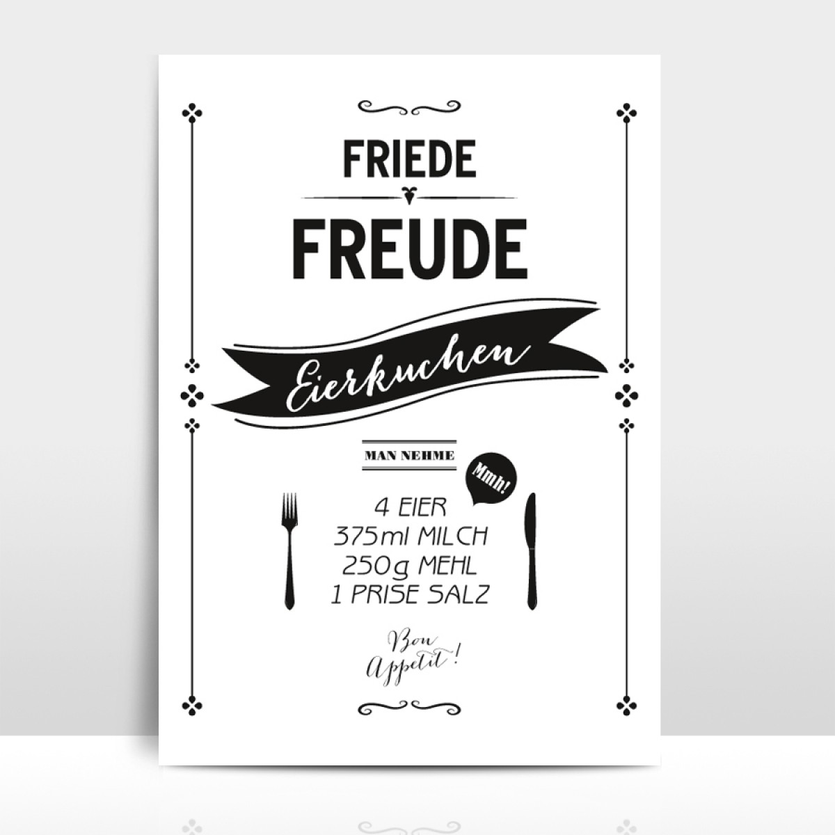 Amy & Kurt Berlin A3 Artprint "Eierkuchen"