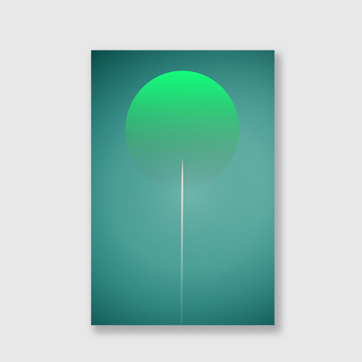 ZEITLOOPS "Aufwärts", Druck auf Aludibond, 30x45 cm