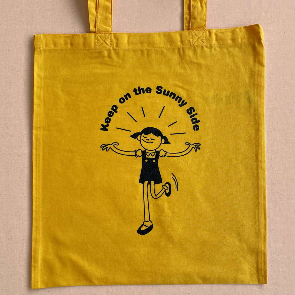 Print now - Riot later ● Keep on the sunny side Stofftasche in 4 Farben
