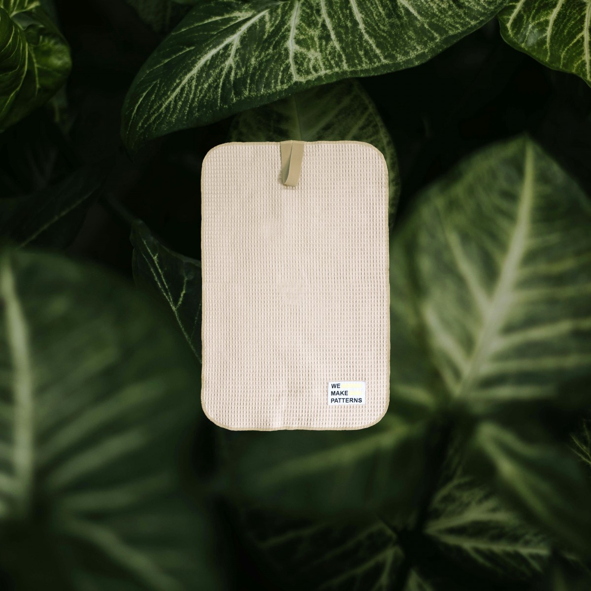 We Make Patterns - Reisehandtuch Baumwolle Klein Beige