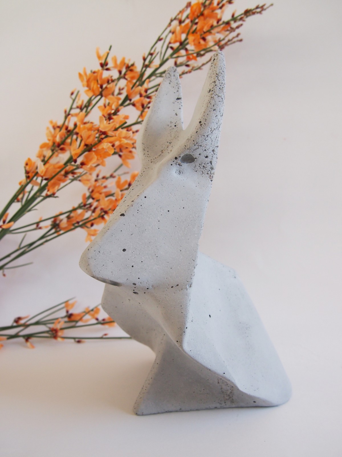 moij design Origamihase aus Beton