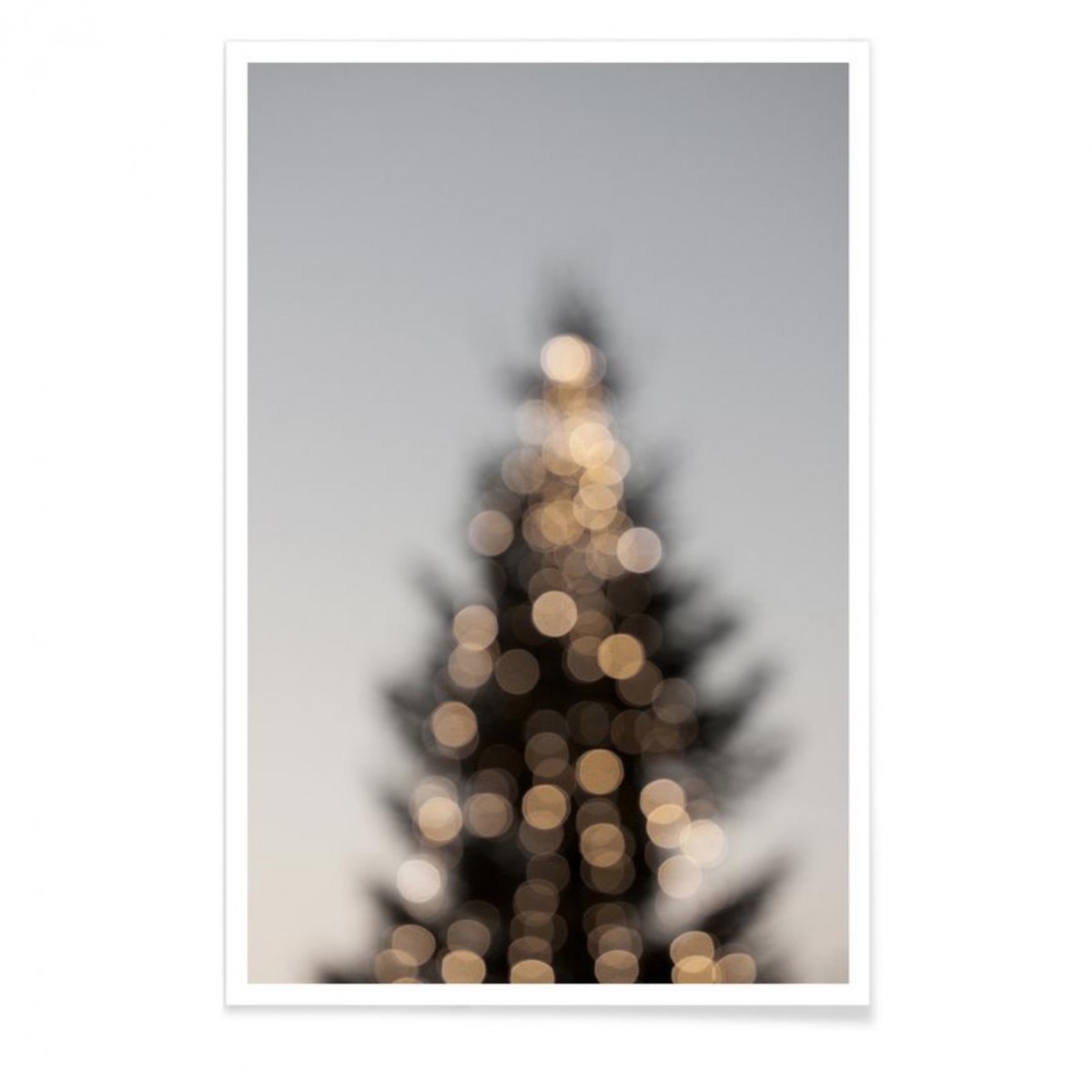 nahili ARTPRINT / POSTER "Merry Merry Christmas" eco Tannenbaum (DIN A1/A3 & 50x70cm) Weihnachtsbaum
