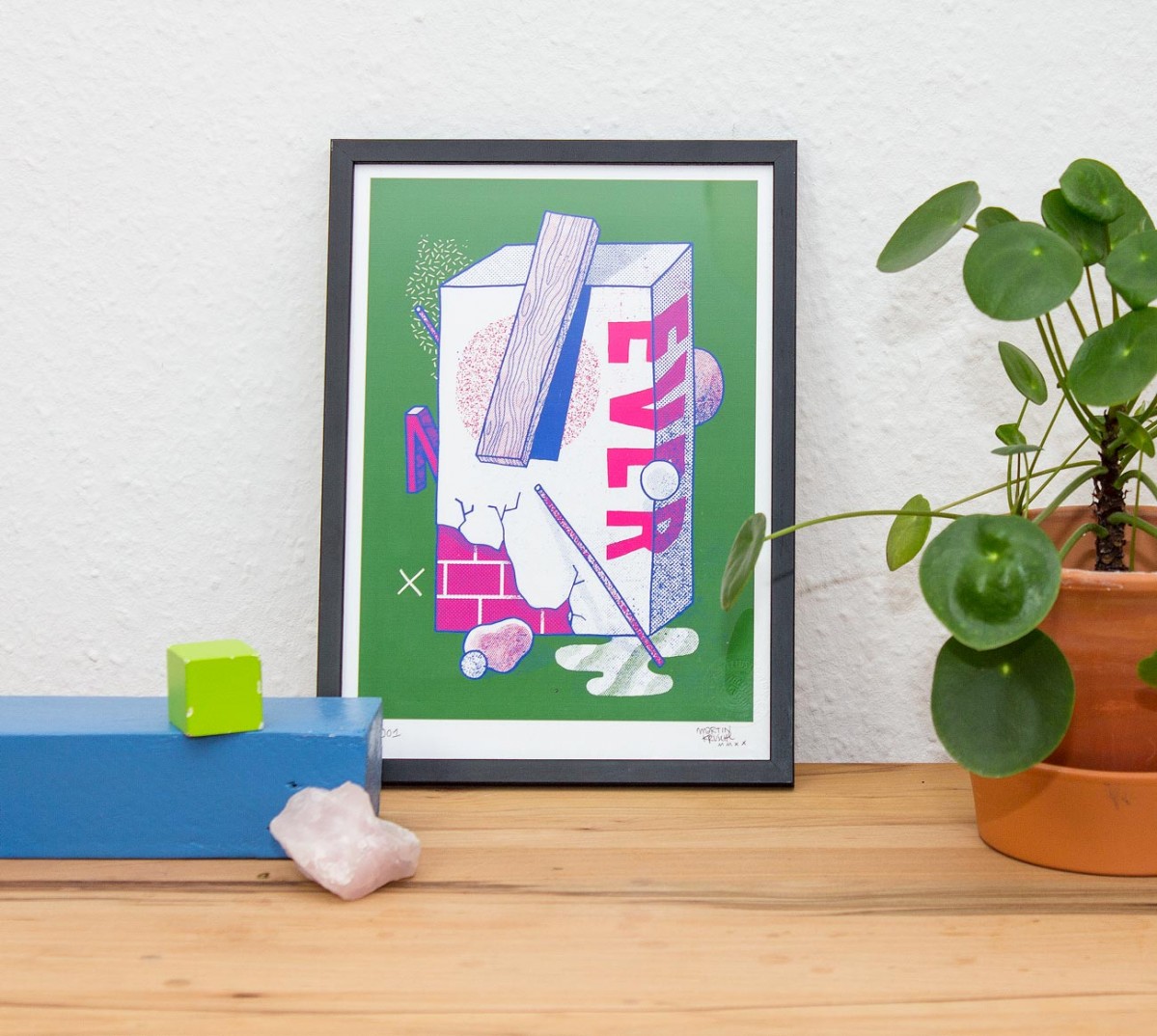 Martin Krusche - Fineartprint »The Box« DINA4