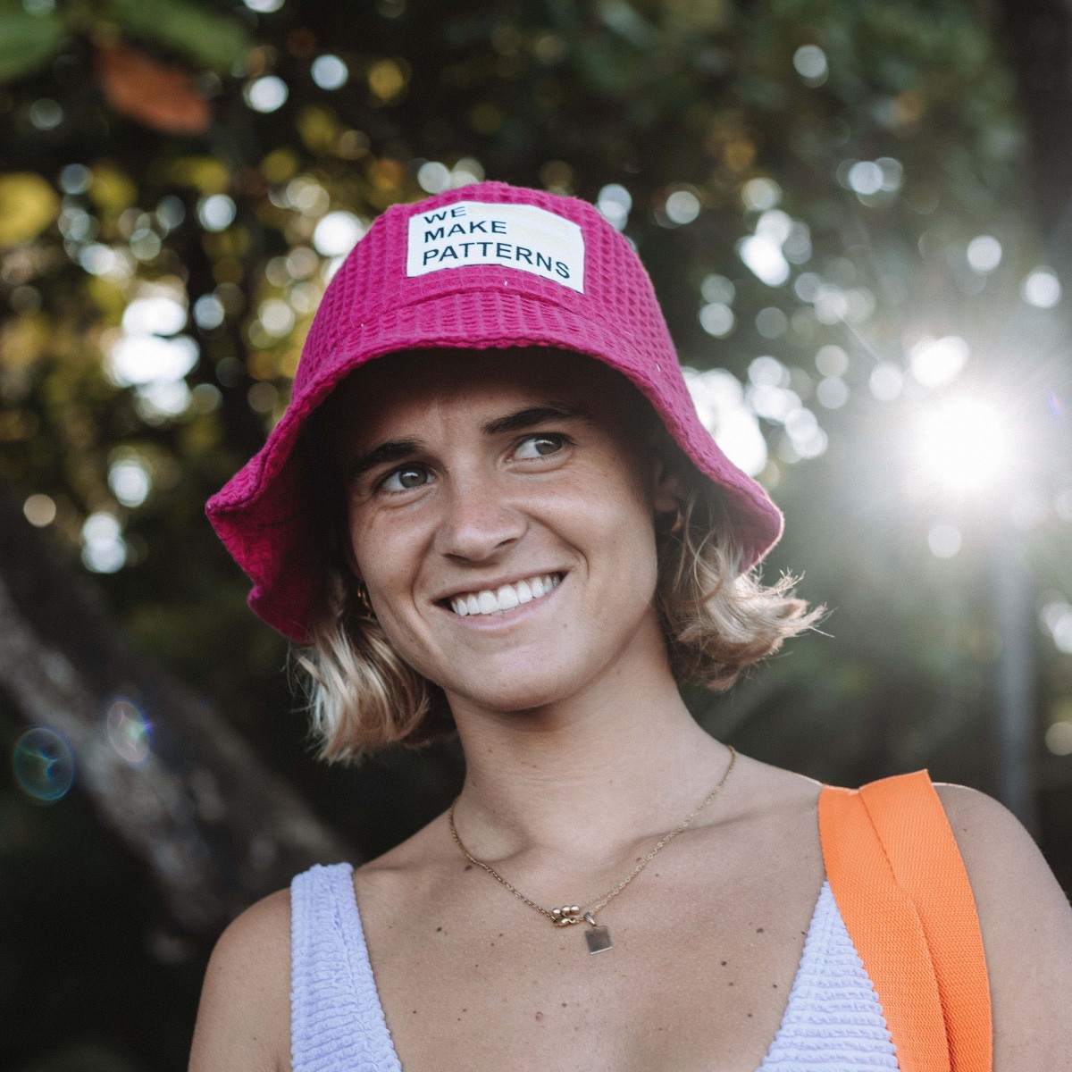 We Make Patterns - Bucket Hat Pink