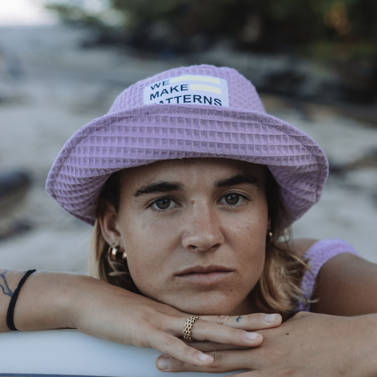 We Make Patterns - Bucket Hat Lila