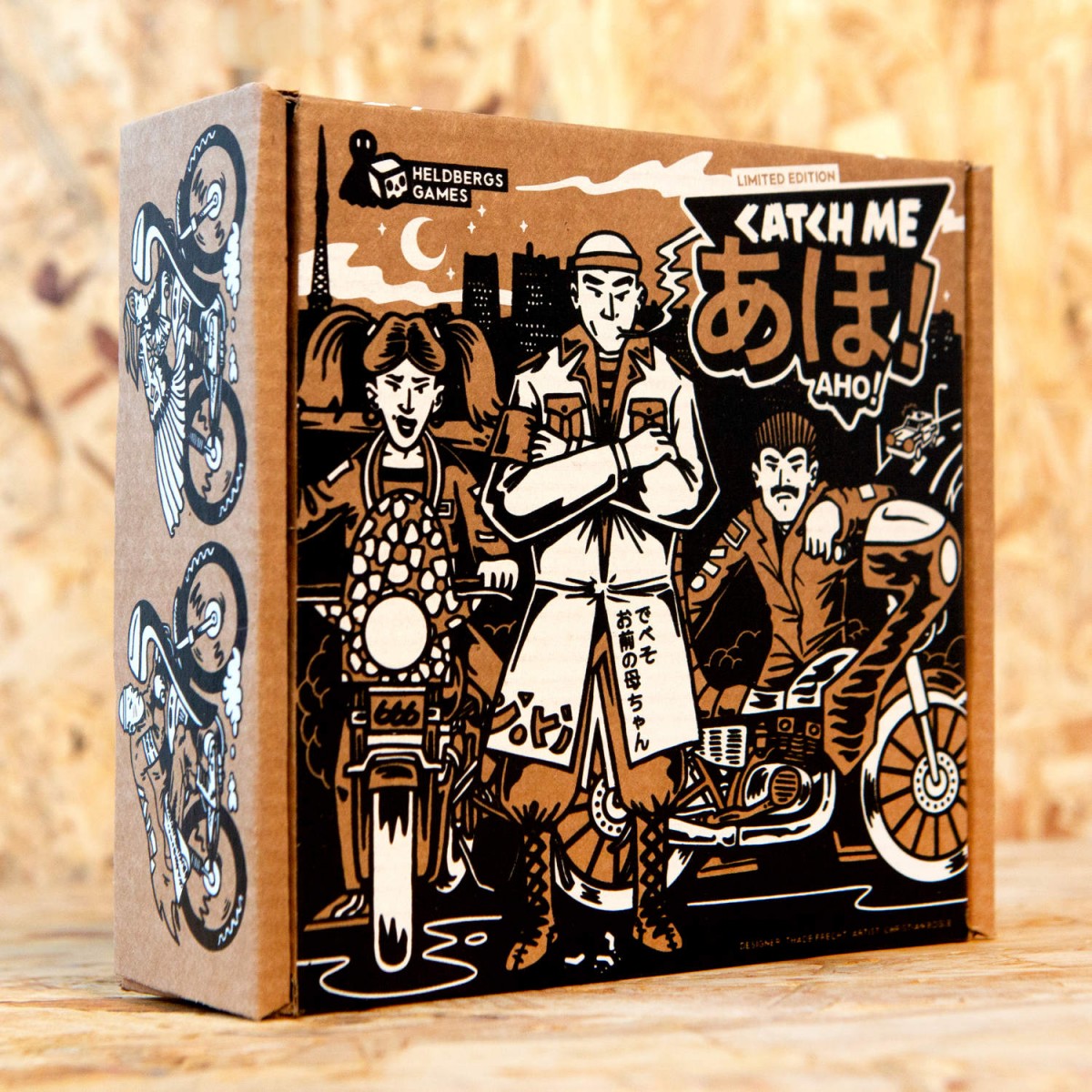 Catch me あほ! Aho! 
 Denk- & Strategiespiel | Heldbergs Games 