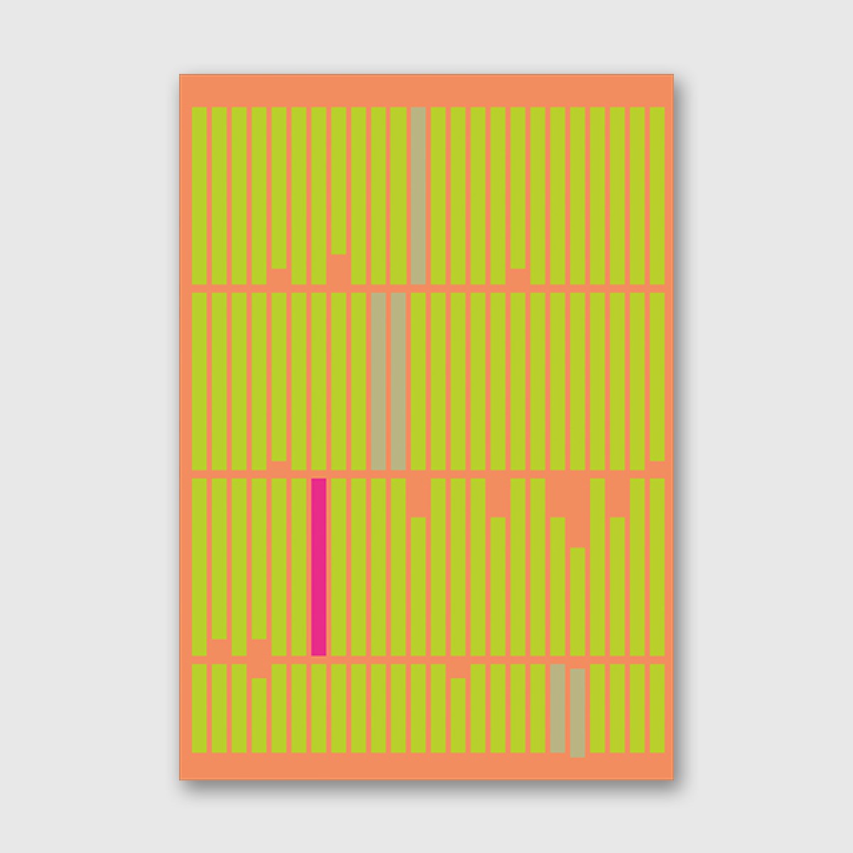 ZEITLOOPS "Codes", Posterprint, A4 / A3