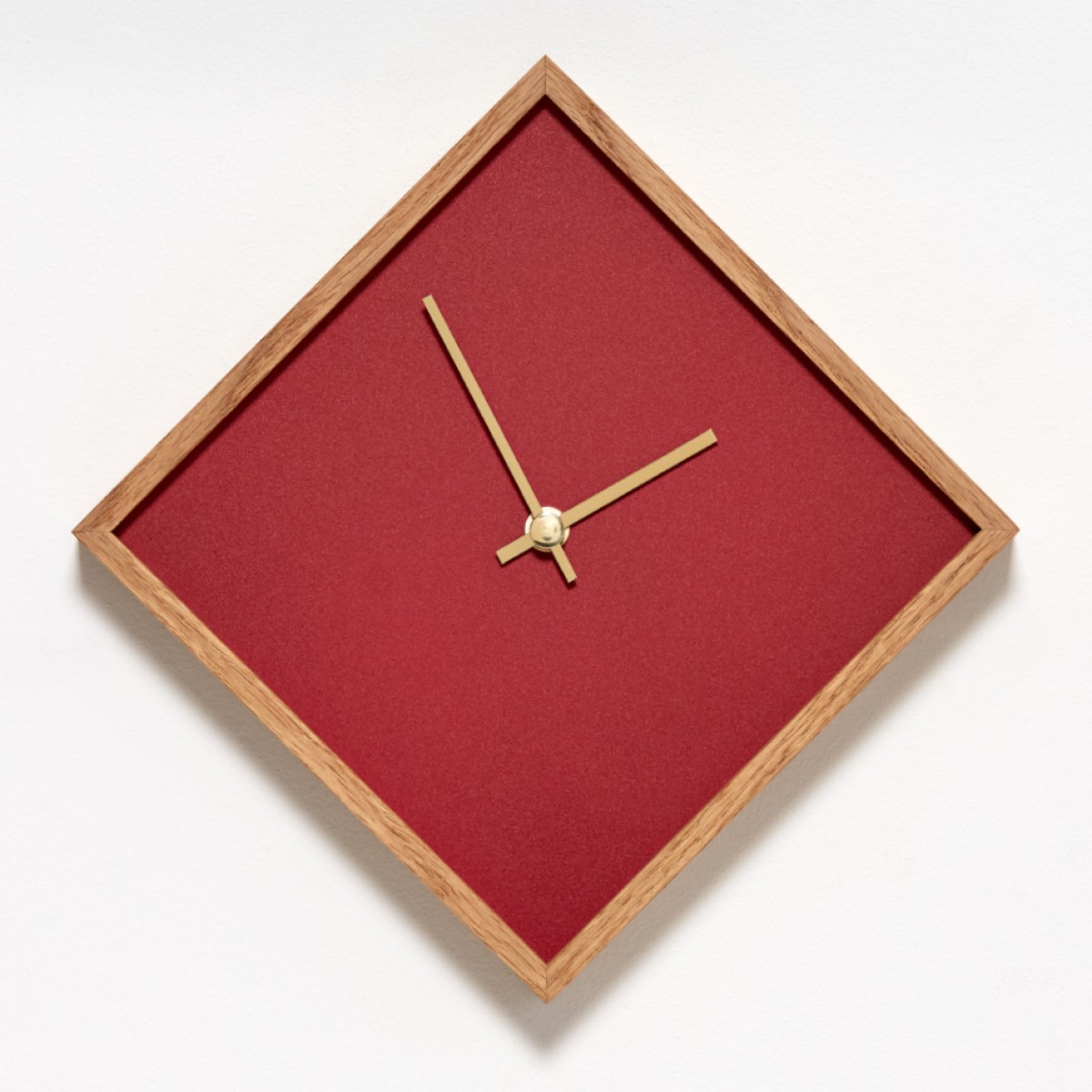 the square - rot | Constantin Lindner | Wanduhr Standuhr Uhr