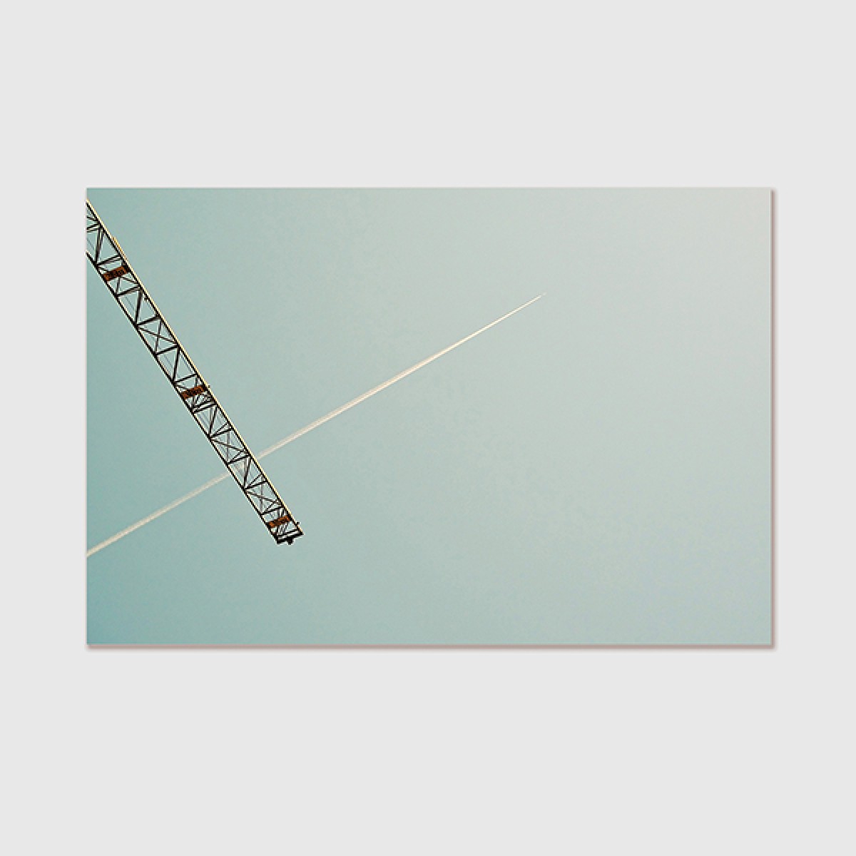 ZEITLOOPS "Cross", Poster ca. A4 / A3