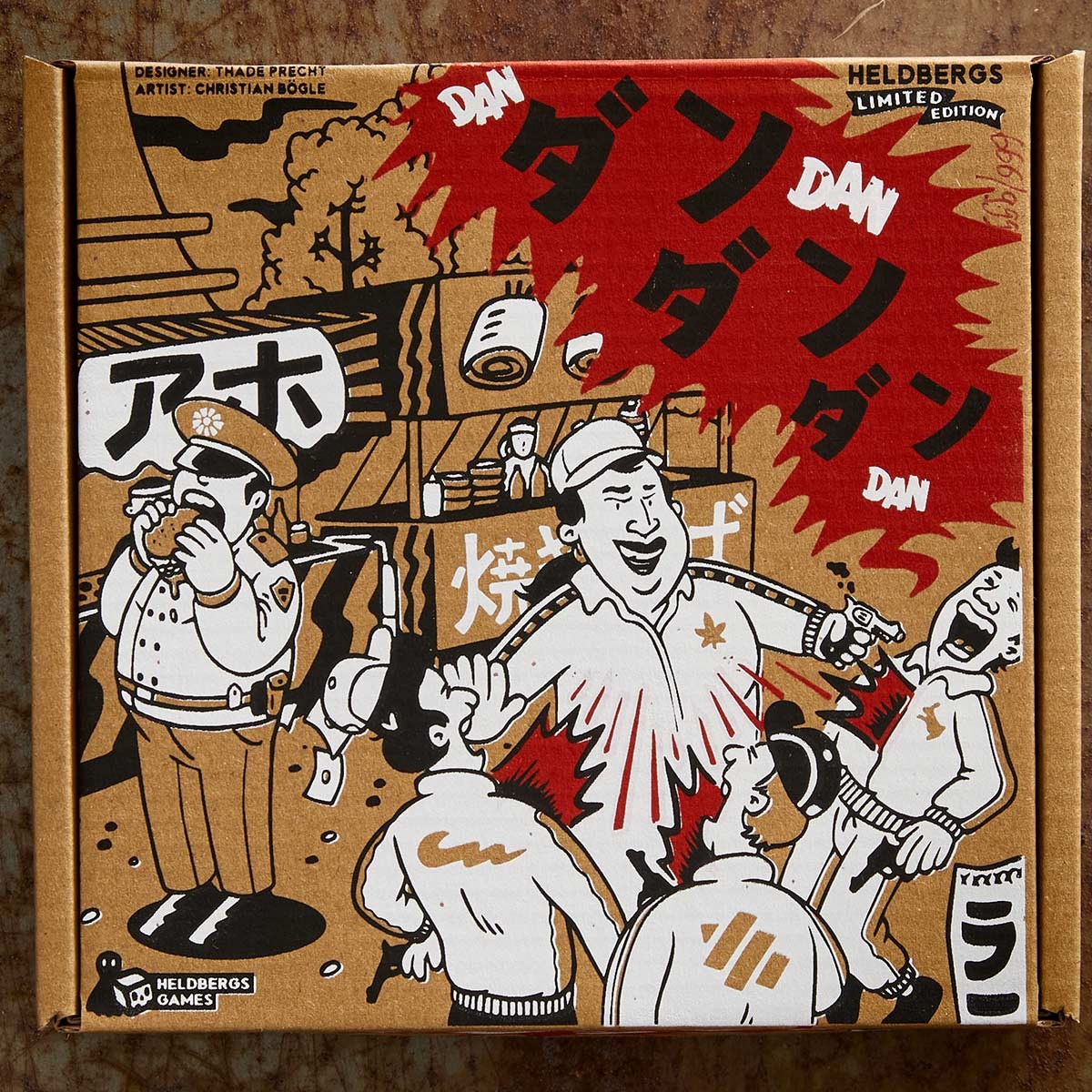DAN DAN DAN - Karten Reaktionsspiel - Heldbergs Games
