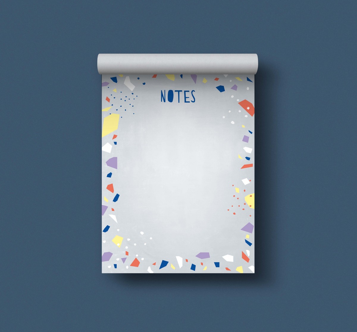 Designfräulein // Notizblock DIN A6 // Terrazzo Notes