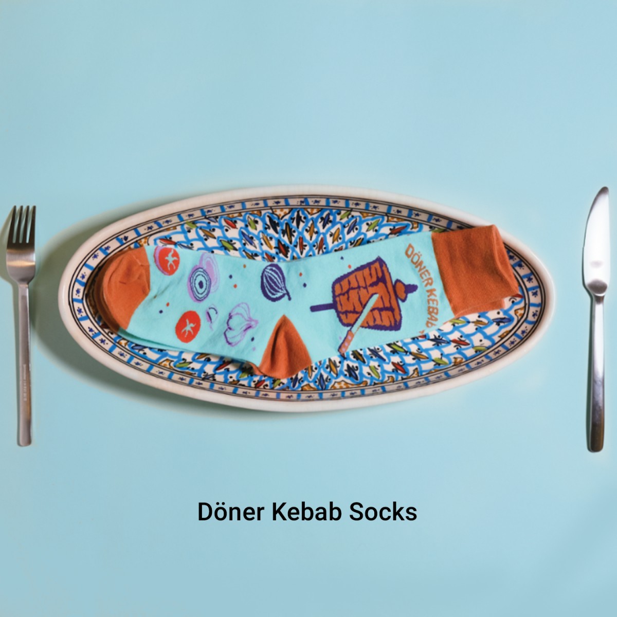 Berlin Döner Kebab Socken von Offbeat