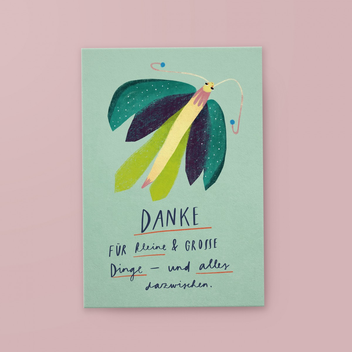 franzizo Postkarte «Danke»