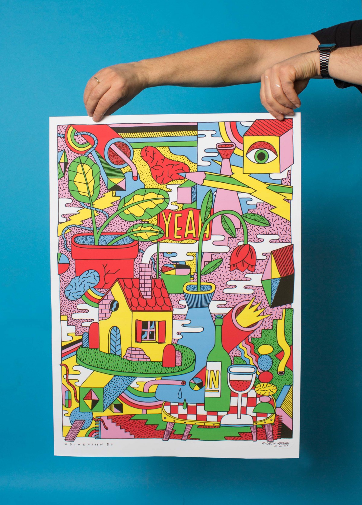 Martin Krusche - Poster »Dimension5« 50x70cm