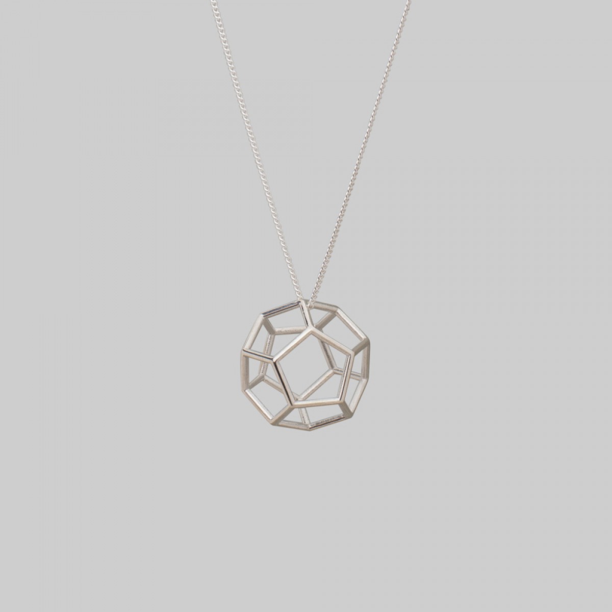 Teresa Gruber Anhänger 
"platonic solids- "Dodekaeder", 925 Silber