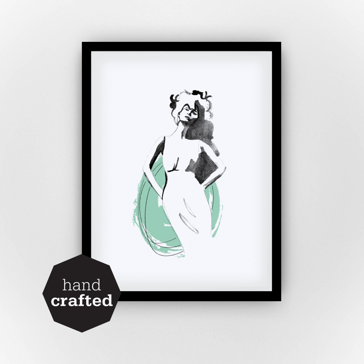 Fine Art Bureau – "Dancing Alone"
Premium Siebdruck in limitierter Auflage | 30x40cm