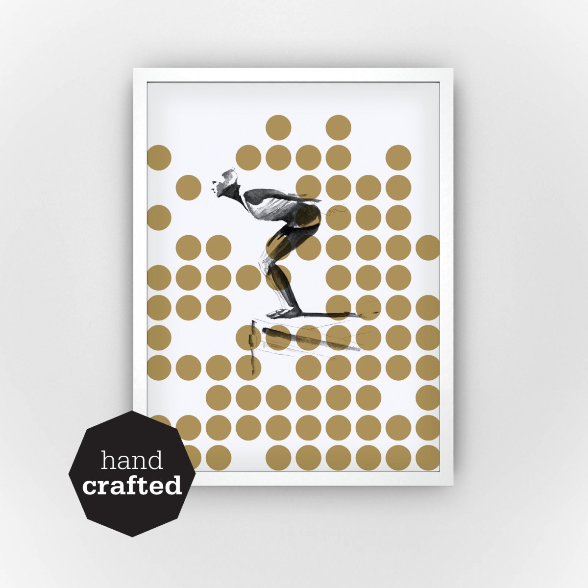 Fine Art Bureau – "Goldmarie"
Premium Siebdruck in limitierter Auflage | 30x40cm
