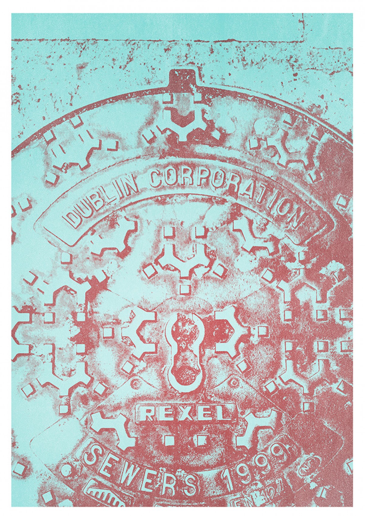 Haus der Riso - Dublin - A3 Risograph-Druck