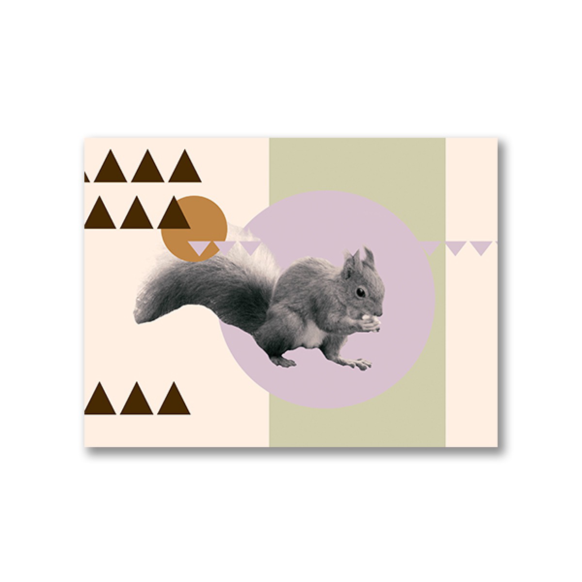 ZEITLOOPS "Eichhörnchen", Fineartprint, 45x60cm