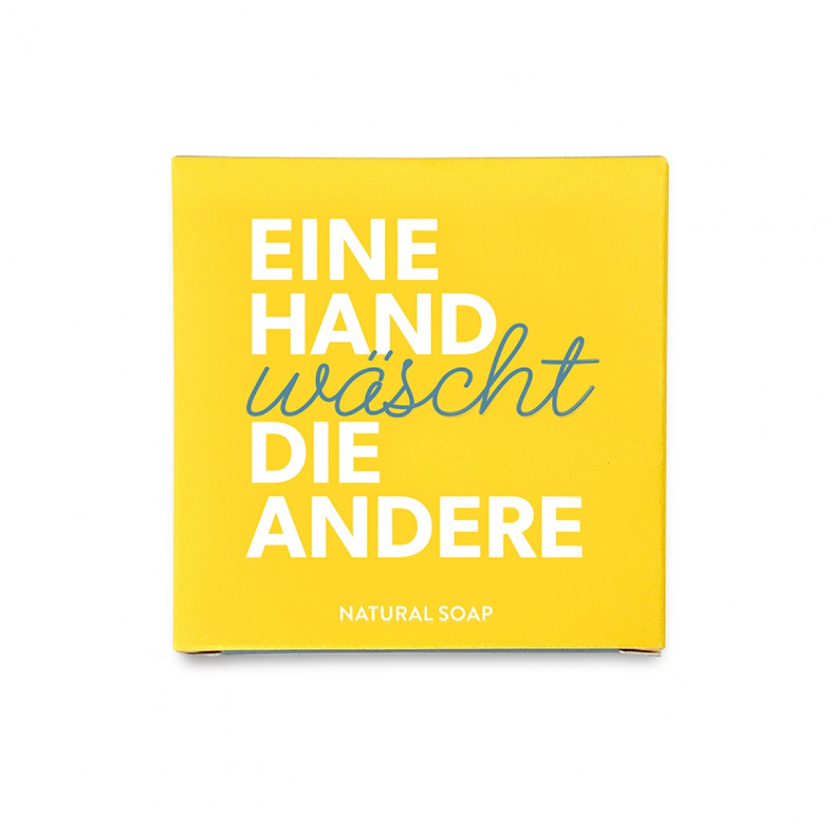 Eine Hand wäscht die andere - Seife von dearsoap