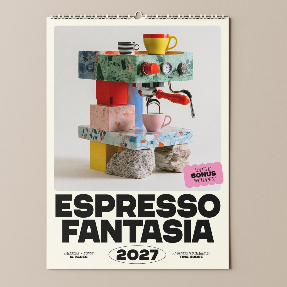 "Espresso Fantasia" Fotokalender 2027 by Tina Bobbe