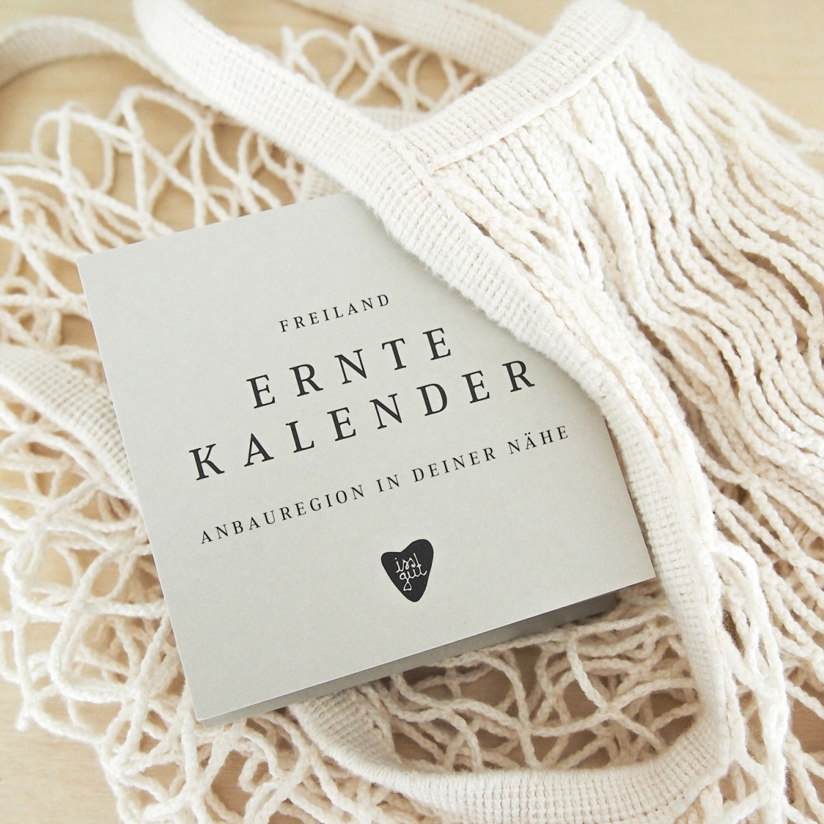 Saisonkalender (9x9cm) für Gemüse & Obst von issgut