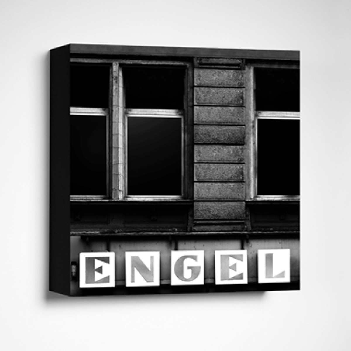 FrankfurterBubb ENGELLimited Edition schwarz-weißFoto-Kachel