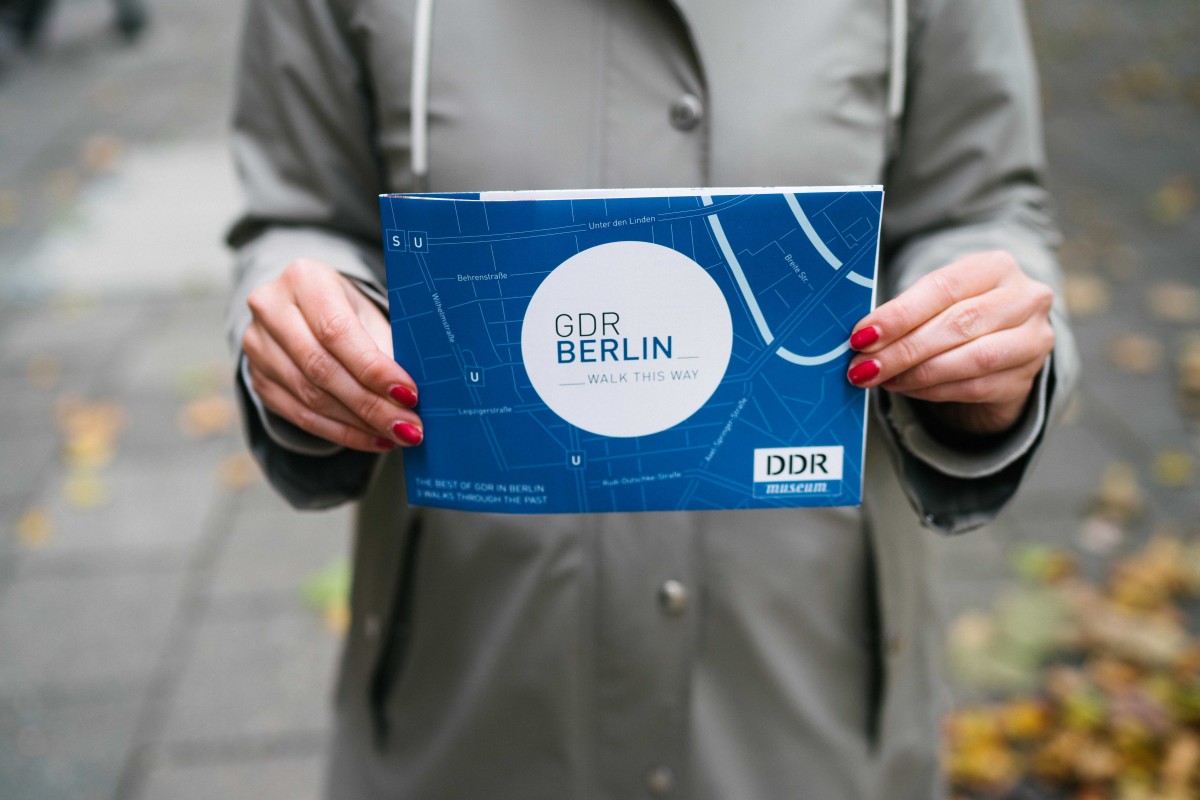 GDR Berlin Map (DDR) - Walk This Way